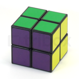 LanLan 2x2x2 Cube Stickered (Black)