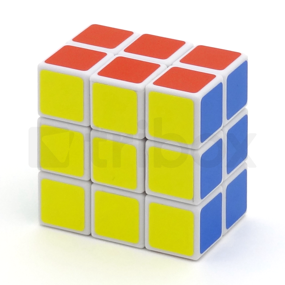 LanLan 3x3x2 Cube Stickered (White)