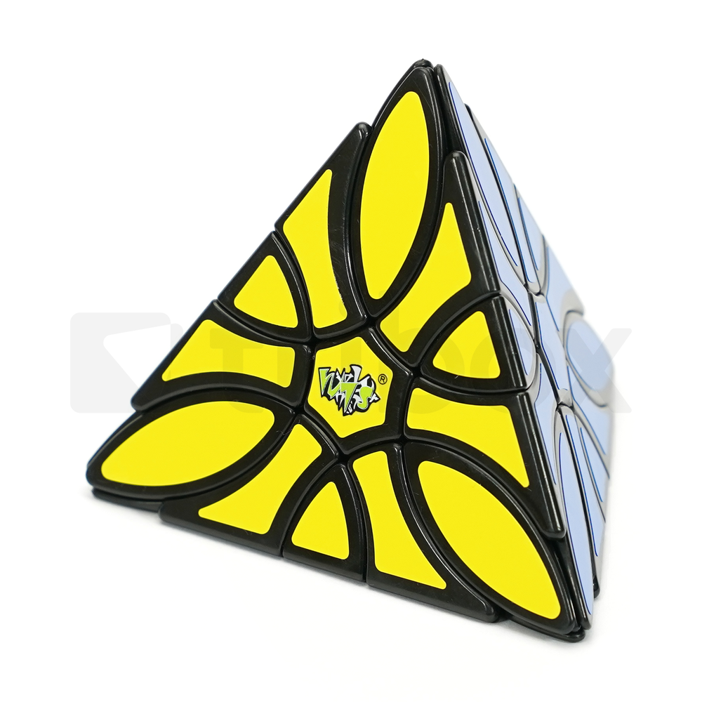 LanLan Clover Pyraminx Stickered