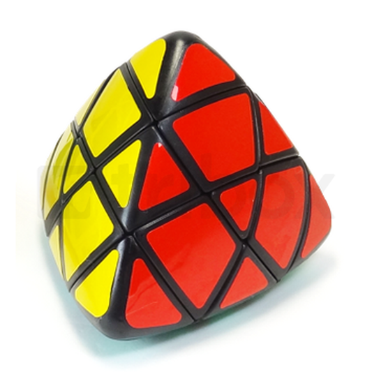 LanLan Rhombic Icosahedron Stickered (Black)