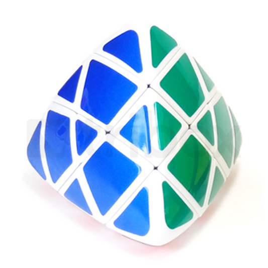 LanLan Rhombic Icosahedron Stickered (White)