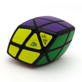 LanLan Skewb Curvy Rhombohedron Stickered (Black)