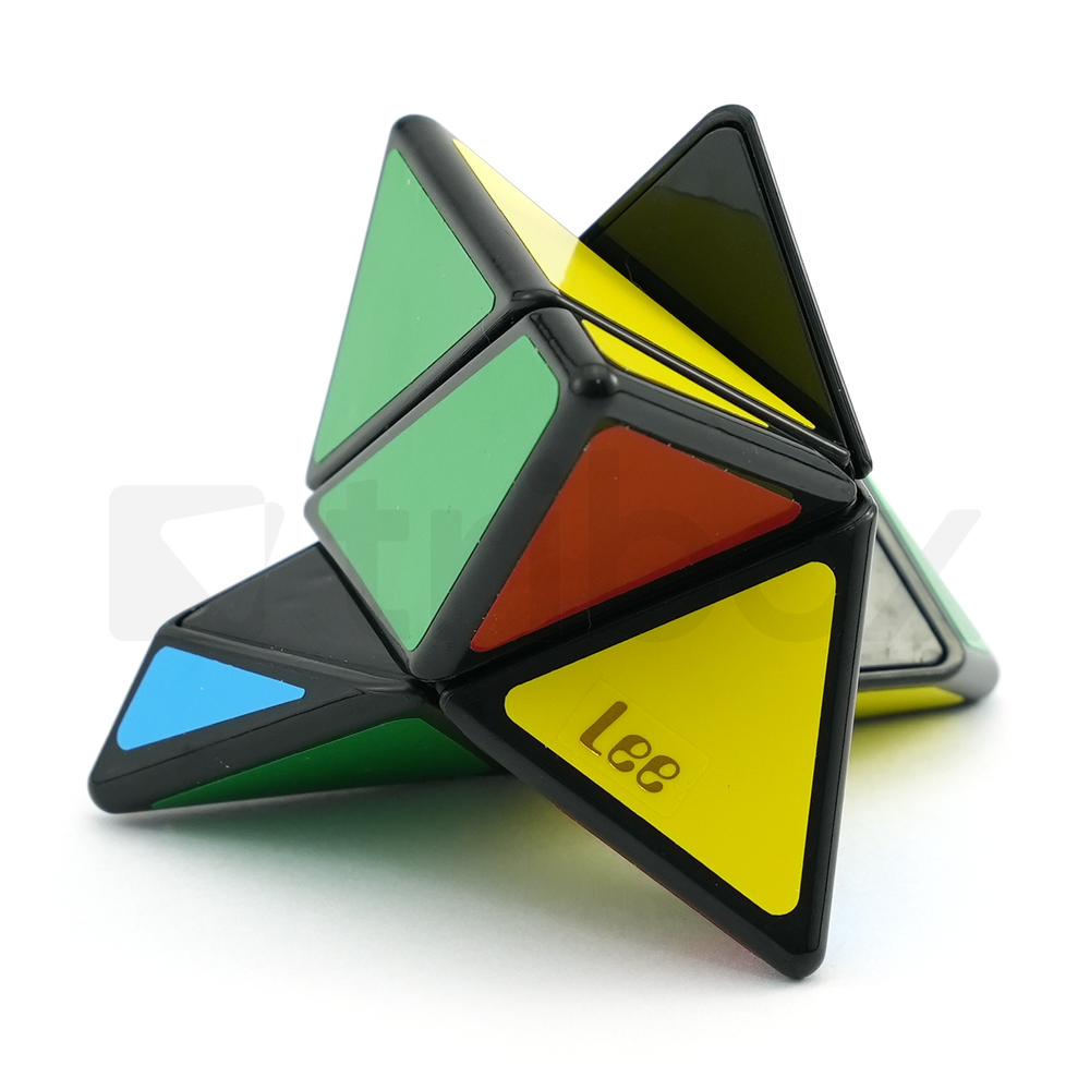Lee 3-Axis Mutabilis Pyraminx Stickered