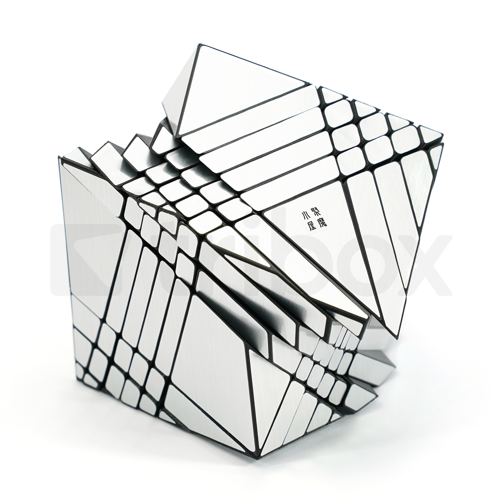 Lee 6x6x6 Ghost Cube Stickered