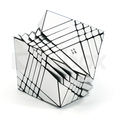 Lee 6x6x6 Ghost Cube Stickered