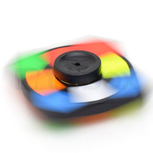 Maru Fidget Spinner Cube Stickered