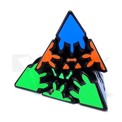Meffert's Gear Pyraminx Stickered