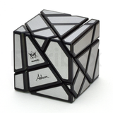 Meffert's Ghost Cube Black (Matt Silver Stickered)