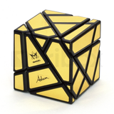 Meffert's Ghost Cube Black (Mirror Gold Stickered)