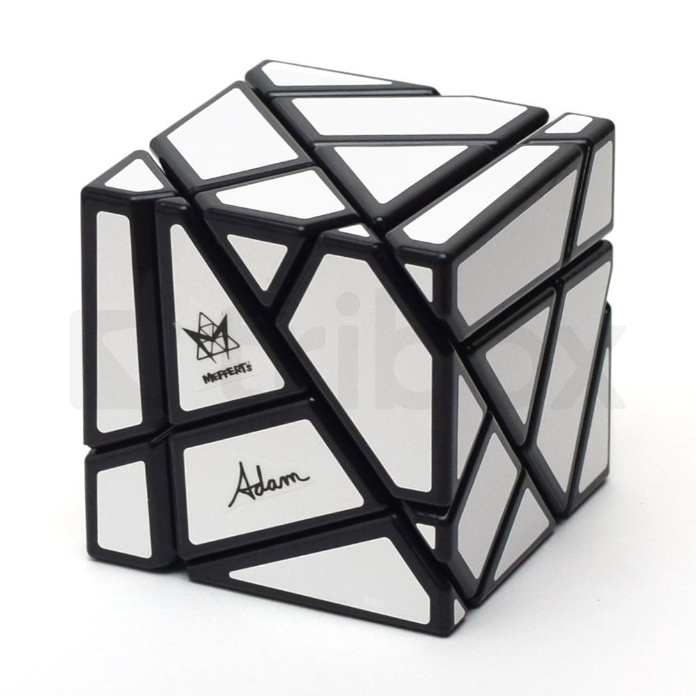 Meffert's Ghost Cube Black (White Stickered)