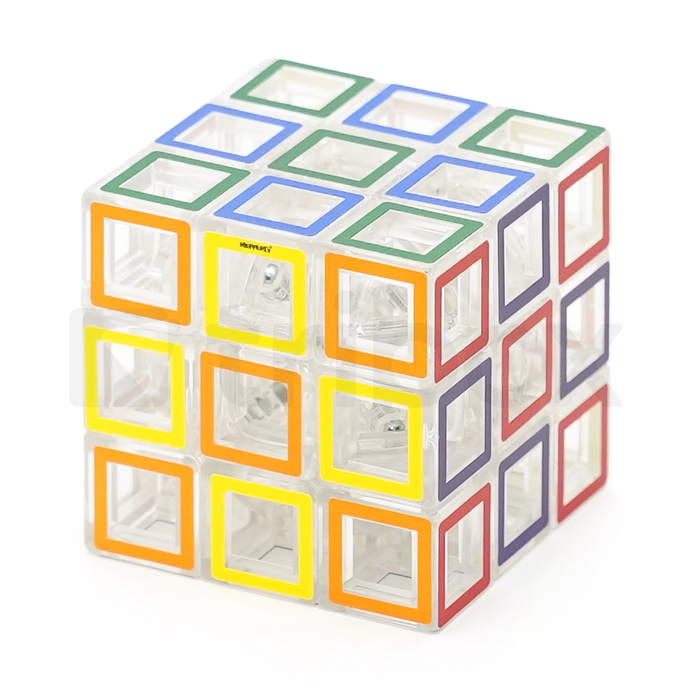 Meffert's Hollow Cube 3x3x3 Stickered (Transparent)