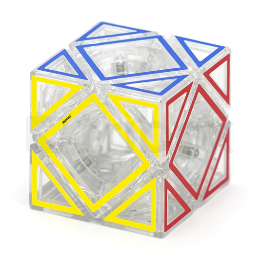 Meffert's Hollow Skewb Stickered