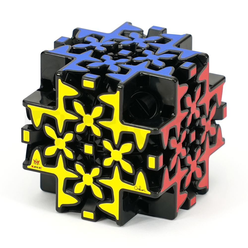 Meffert's Maltese Gear Cube Stickered