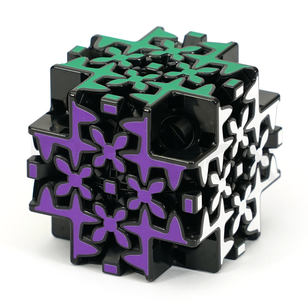 Meffert's Maltese Gear Cube Stickered