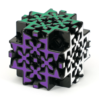 Meffert's Maltese Gear Cube Stickered