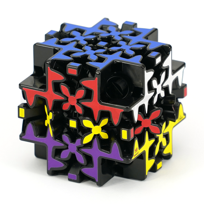 Meffert's Maltese Gear Cube Stickered