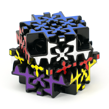 Meffert's Maltese Gear Cube Stickered