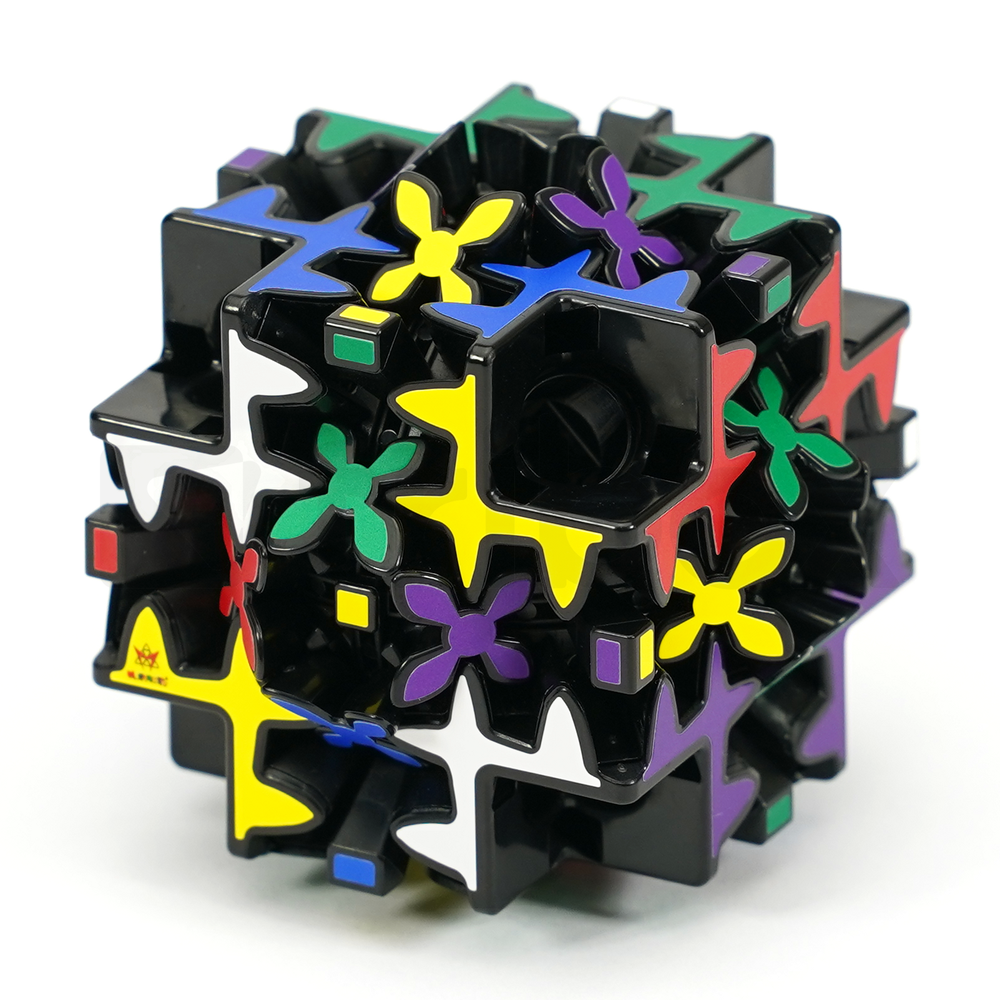 Meffert's Maltese Gear Cube Stickered
