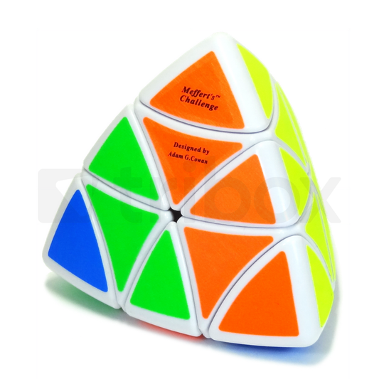 Meffert's Pillow Pyraminx Stickered