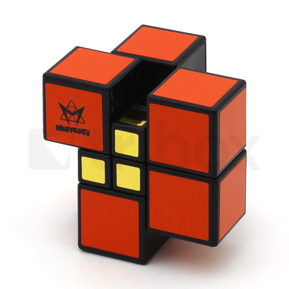 Meffert's Pocket Cube Black (Red Stickered)