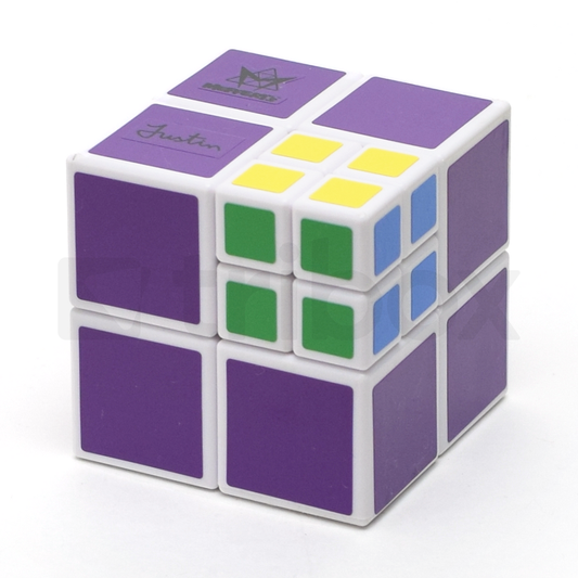 Meffert's Pocket Cube White (Purple Stickered)