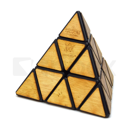 Meffert's Wooden Pyraminx Tiled