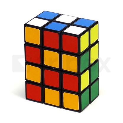 mf8 2x3x4 Cube Stickered (Black)
