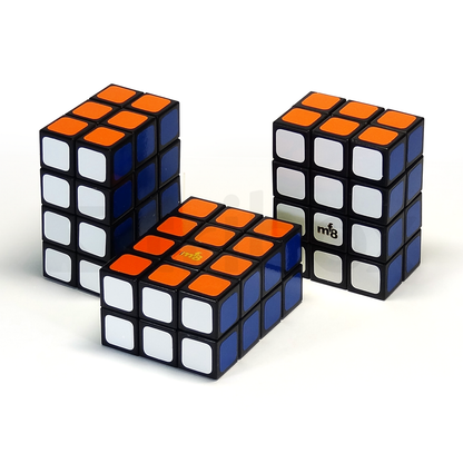 mf8 2x3x4 Cube Stickered (Black)