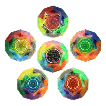 mf8 Triple Crazy Megaminx (Transparent)