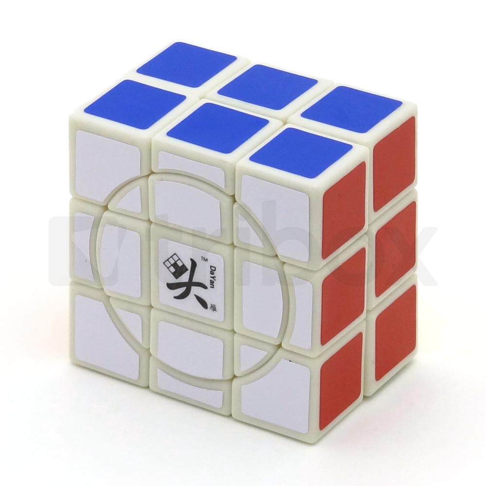 mf8+DaYan Crazy 3x3x2 Cube Stickered