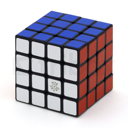 mf8+DaYan 4x4x4 Stickered (Black)