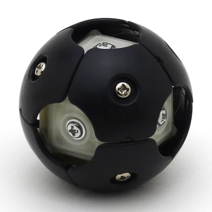 mf8+DaYan 4x4x4 Stickered (Black)
