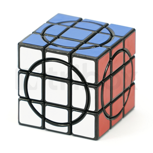 mf8+DaYan Crazy 3x3x3 with 6 Circles (MOD) Stickered