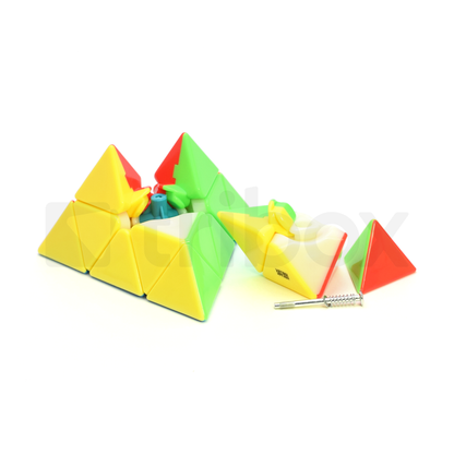 MoYu Magnetic Pyraminx Stickered
