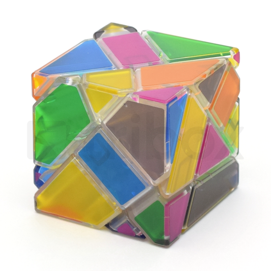 Ninja 6-Color Ghost Cube Stickered (Transparent)