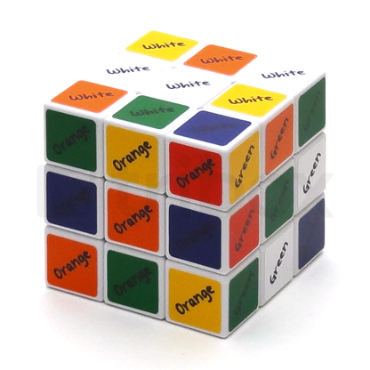 Oliver's 2 Solutions Cube [Sticker DIY]