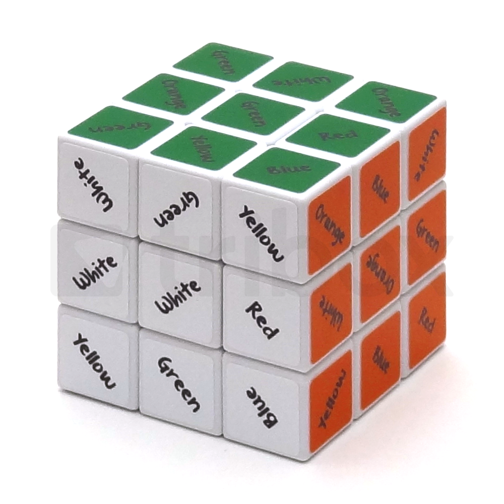 Oliver's 2 Solutions Cube [Sticker DIY]