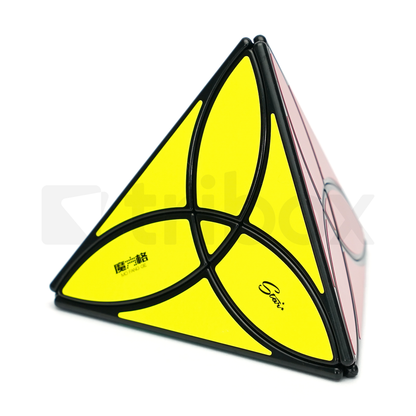 QiYi Clover Pyraminx Stickered