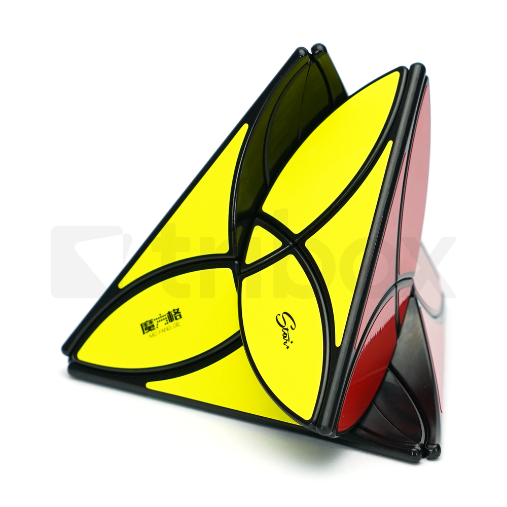 QiYi Clover Pyraminx Stickered