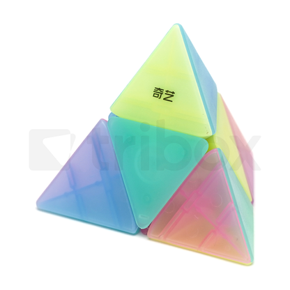 QiYi Pyramorphix Jelly Cube Edition (Pastel)