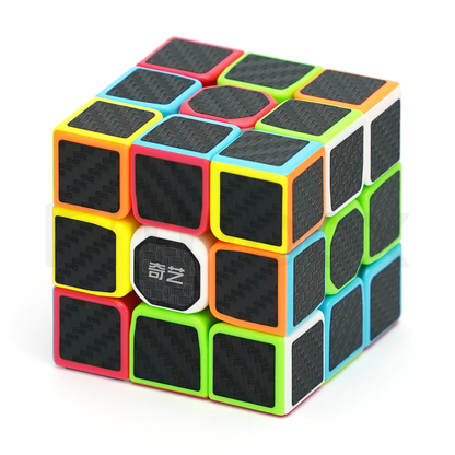 QiYi Warrior 3x3x3 W Stickered (CARBON)
