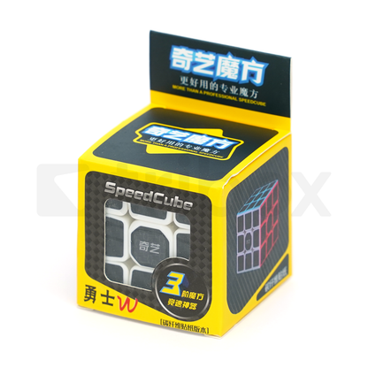 QiYi Warrior 3x3x3 W Stickered (CARBON)