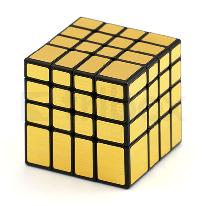 ShengShou 4x4x4 Mirror Cube Stickered (Gold)