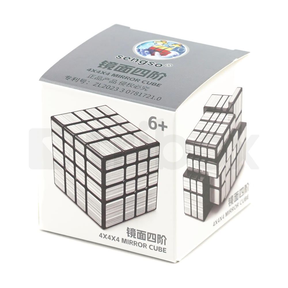 ShengShou 4x4x4 Mirror Cube Stickered (Gold)