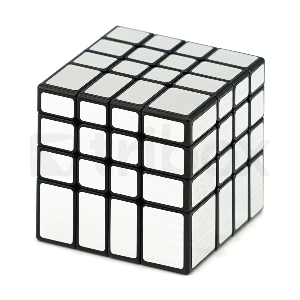 ShengShou 4x4x4 Mirror Cube Stickered (Silver)