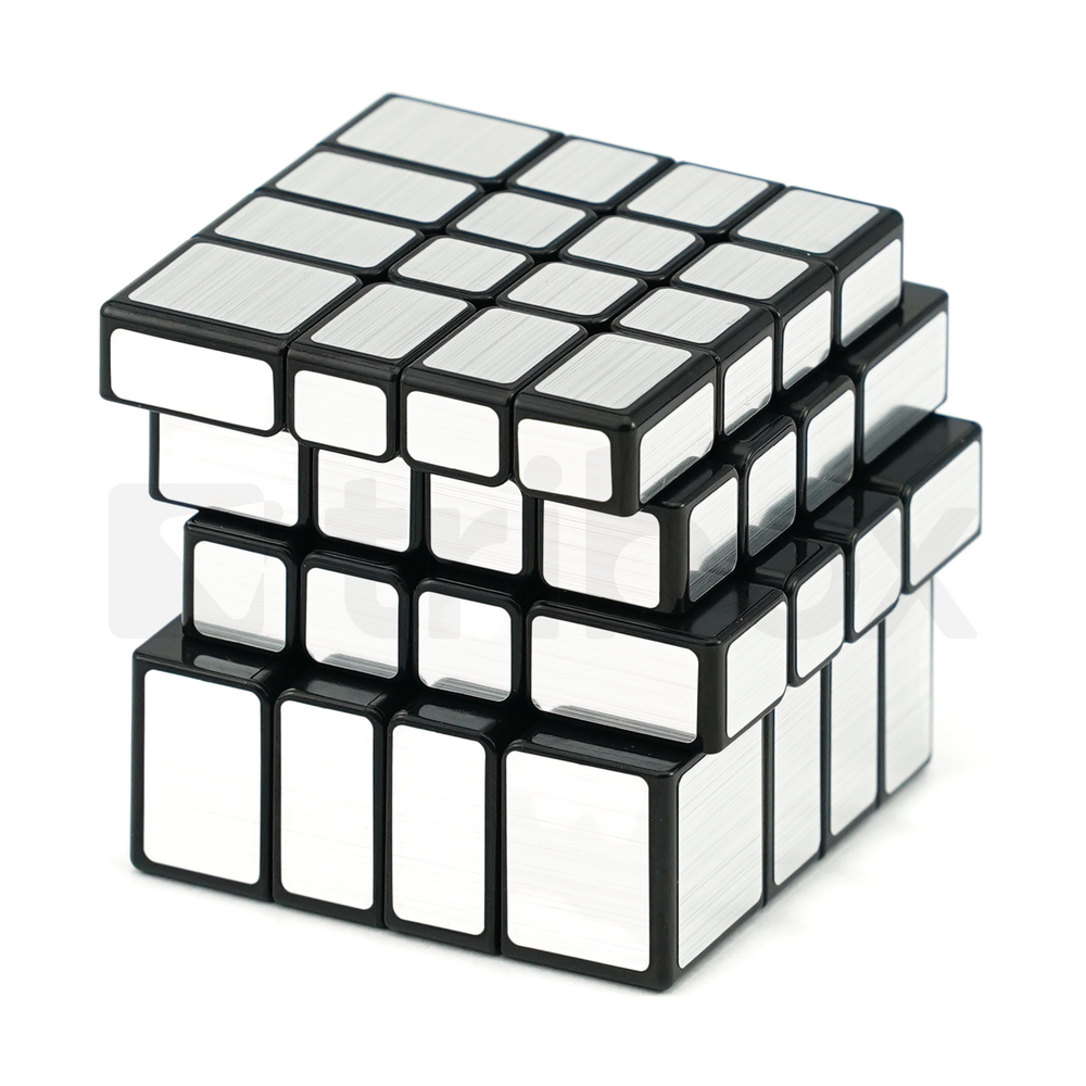 ShengShou 4x4x4 Mirror Cube Stickered (Silver)
