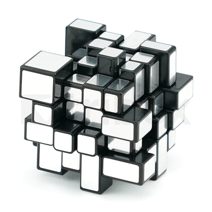 ShengShou 4x4x4 Mirror Cube Stickered (Silver)