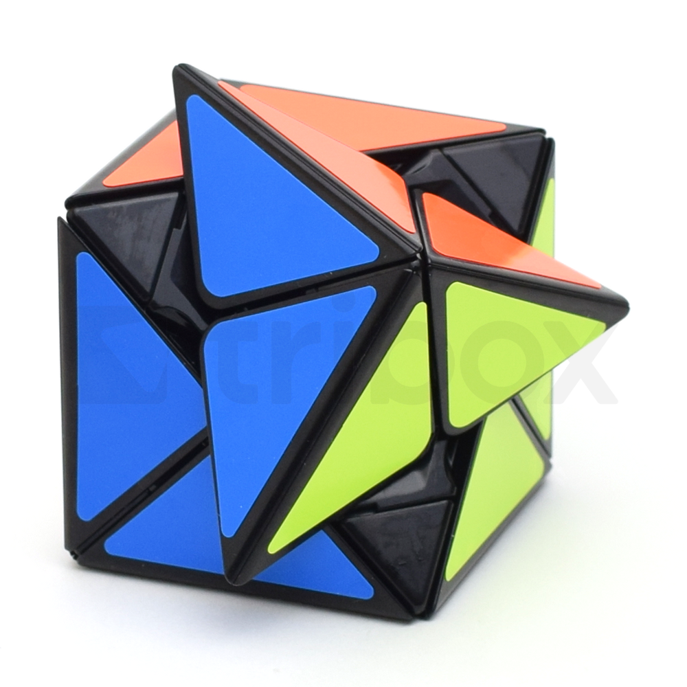 ShengShou Dino Cube Stickered (Black)