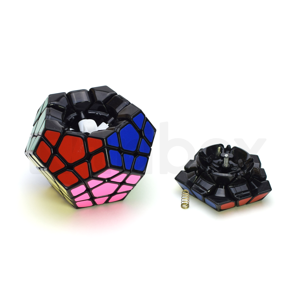 ShengShou Megaminx Aurora Stickered (Black)