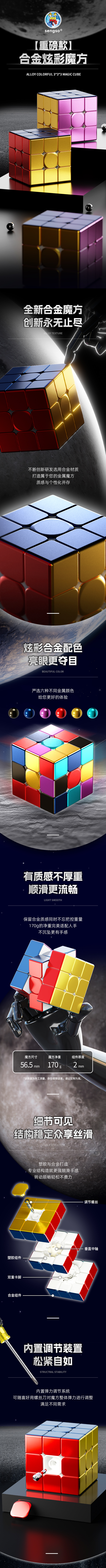 ShengShou Metal Alloy 3x3x3 メーカー製品情報 1